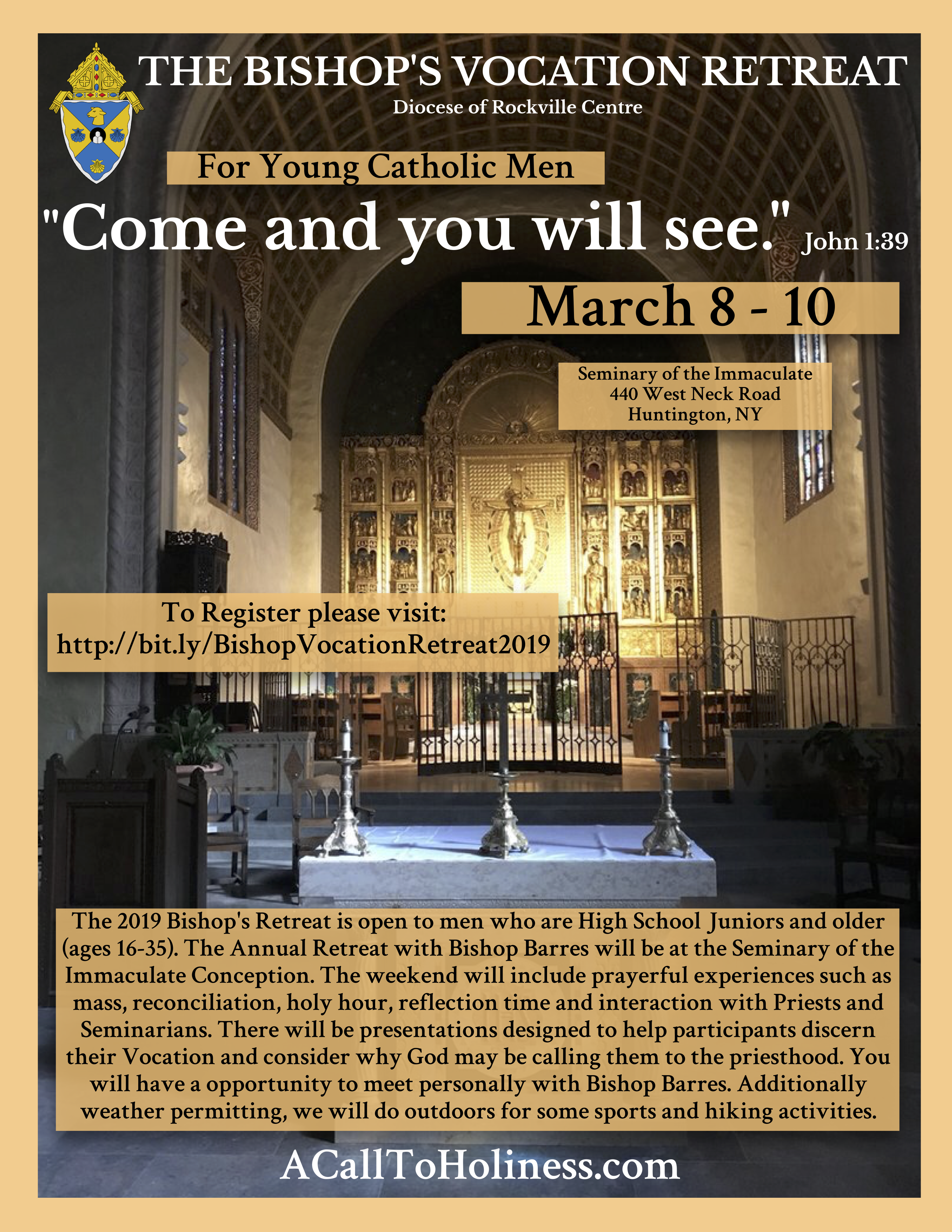 Vocations -Bishop Barres Lenten Retreat 2019