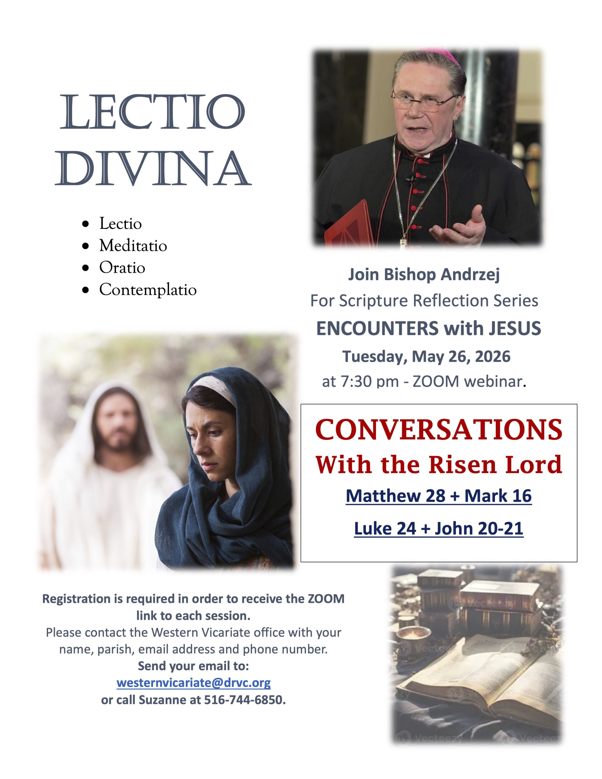 Lectio Divina – Encounters with Jesus – Conversations with the Risen Lord 05.26.26